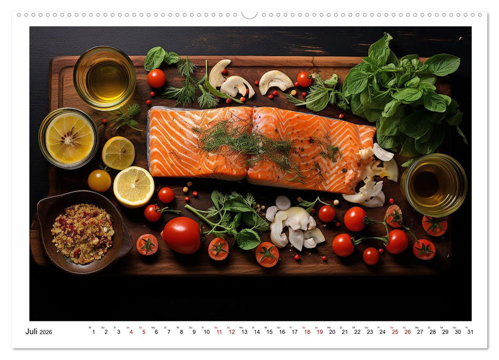 Ordentlich Paleo (CALVENDO Premium Wandkalender 2026)