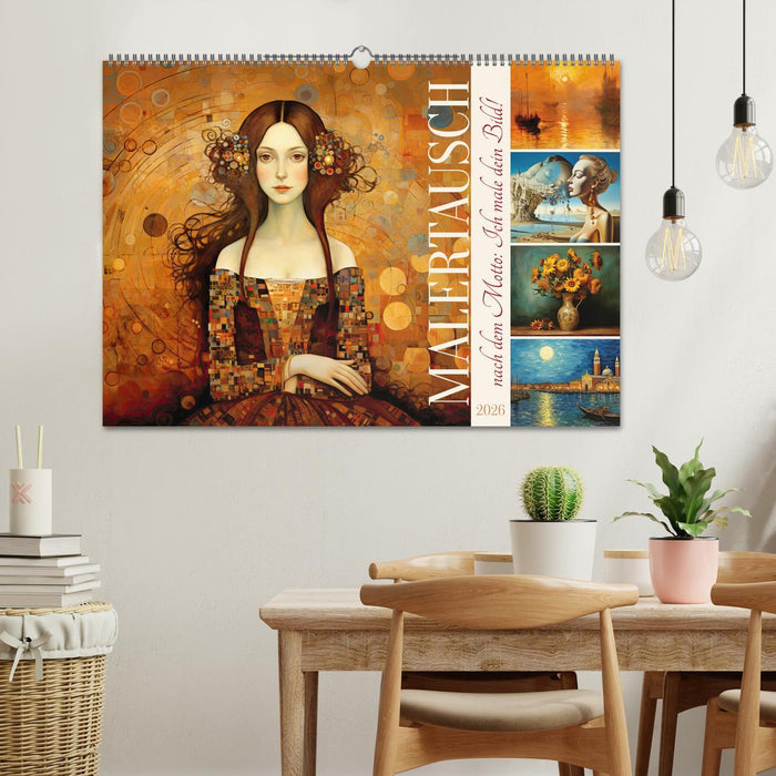 Malertausch (CALVENDO Wandkalender 2026)