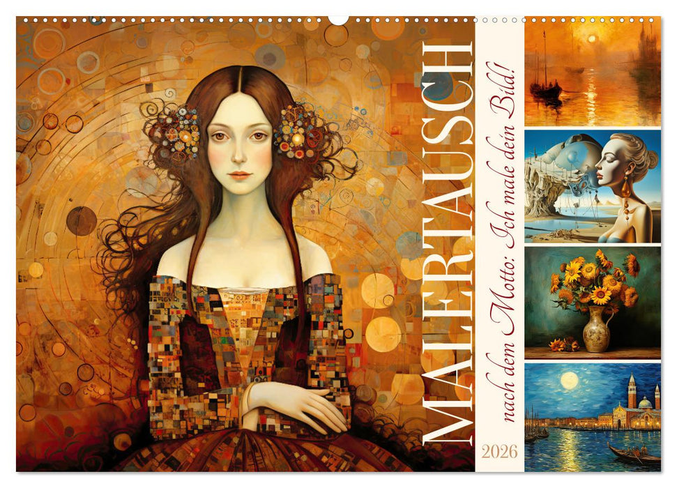 Malertausch (CALVENDO Wandkalender 2026)