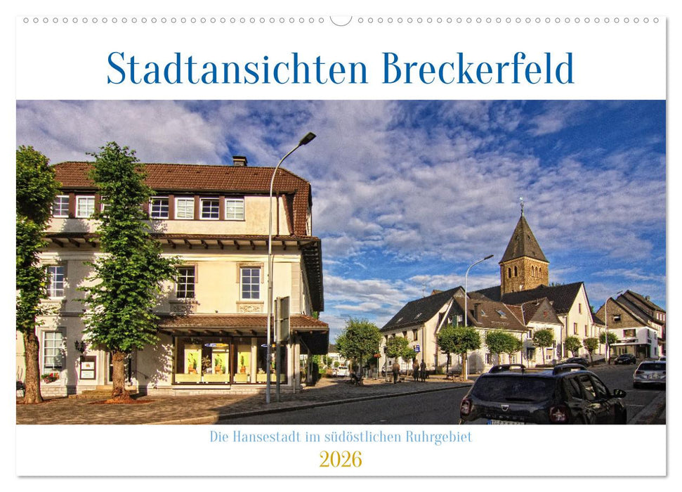 Stadtansichten Breckerfeld - Die Hansestadt im südöstlichen Ruhrgebiet (CALVENDO Wandkalender 2026)
