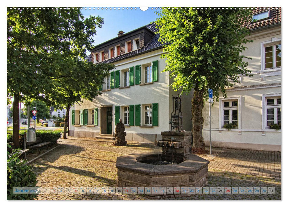 Stadtansichten Breckerfeld - Die Hansestadt im südöstlichen Ruhrgebiet (CALVENDO Wandkalender 2026)