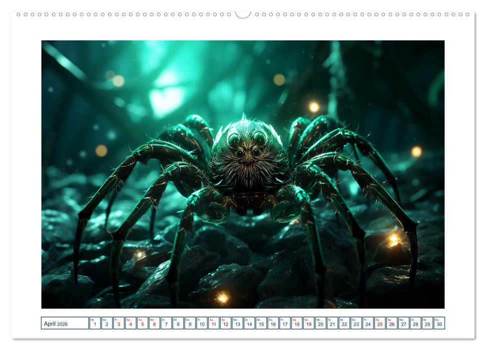 Magische Insekten (CALVENDO Premium Wandkalender 2026)