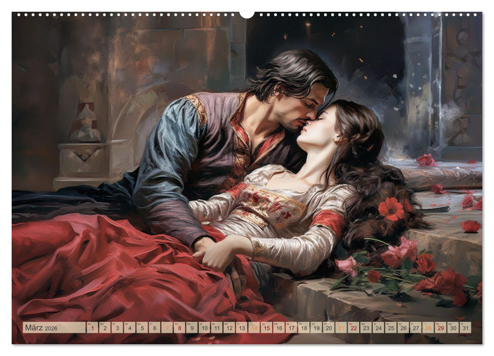 Literarische Meisterwerke (CALVENDO Premium Wandkalender 2026)