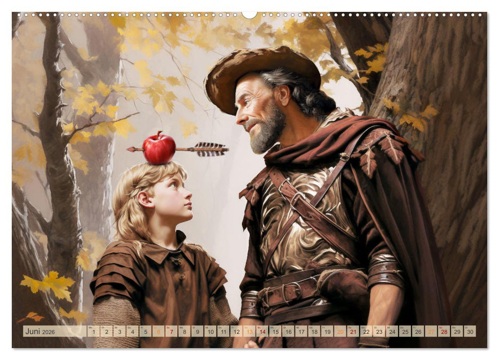 Literarische Meisterwerke (CALVENDO Premium Wandkalender 2026)