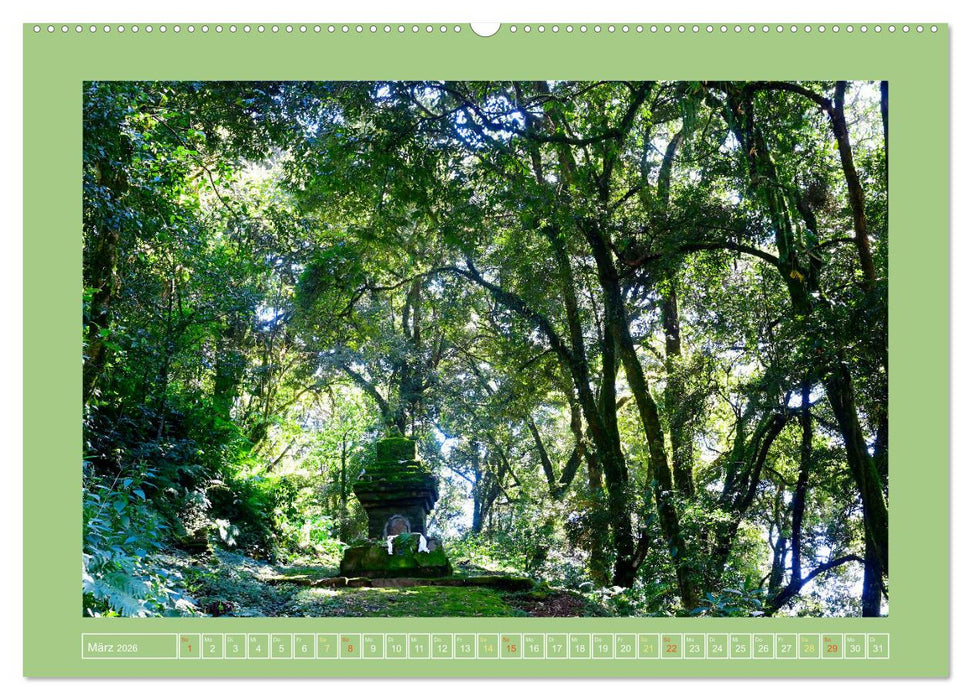 Stupas – Architektur des Himalayas (CALVENDO Premium Wandkalender 2026)