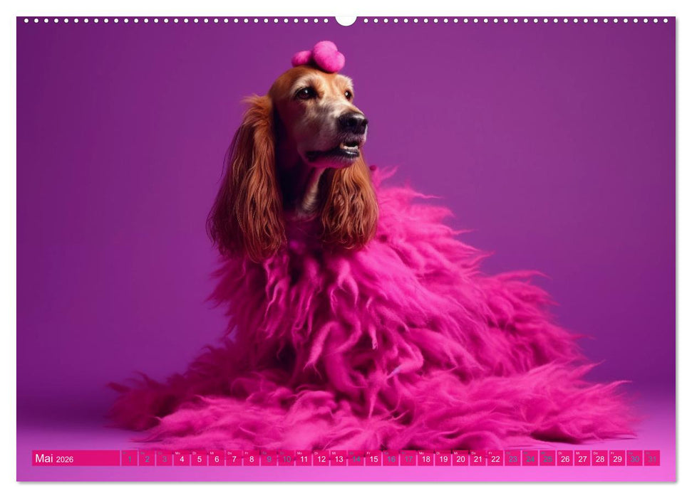 Hundemode vom Dogwalk (CALVENDO Premium Wandkalender 2026)