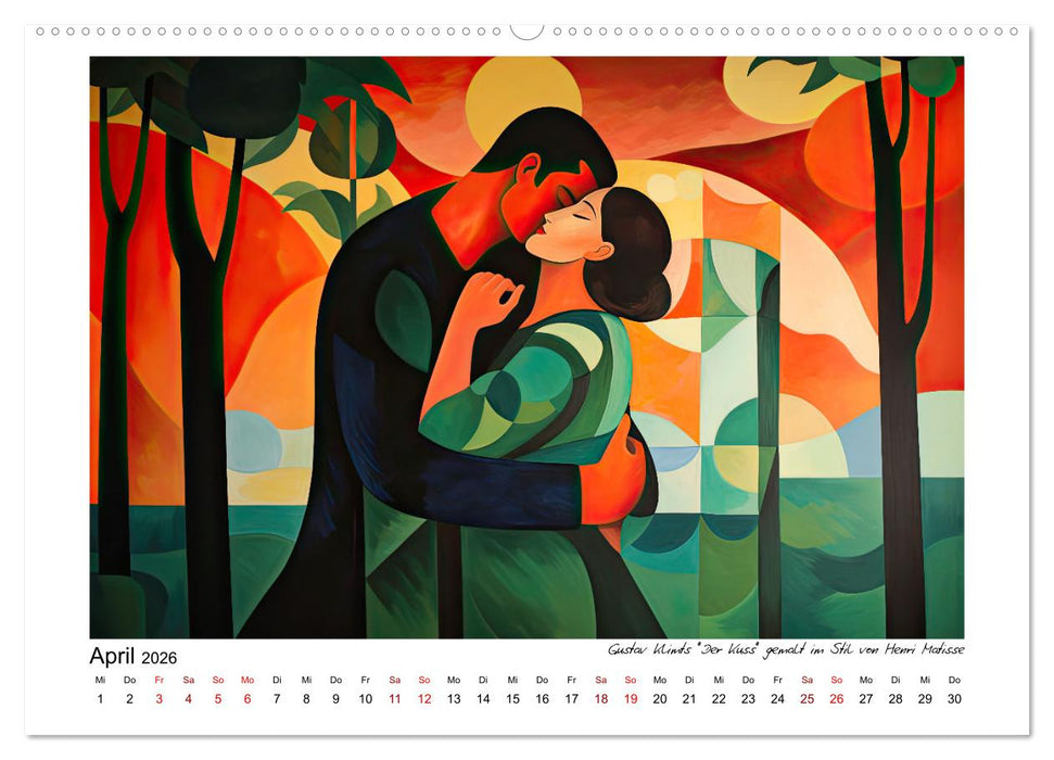 Malertausch (CALVENDO Premium Wandkalender 2026)