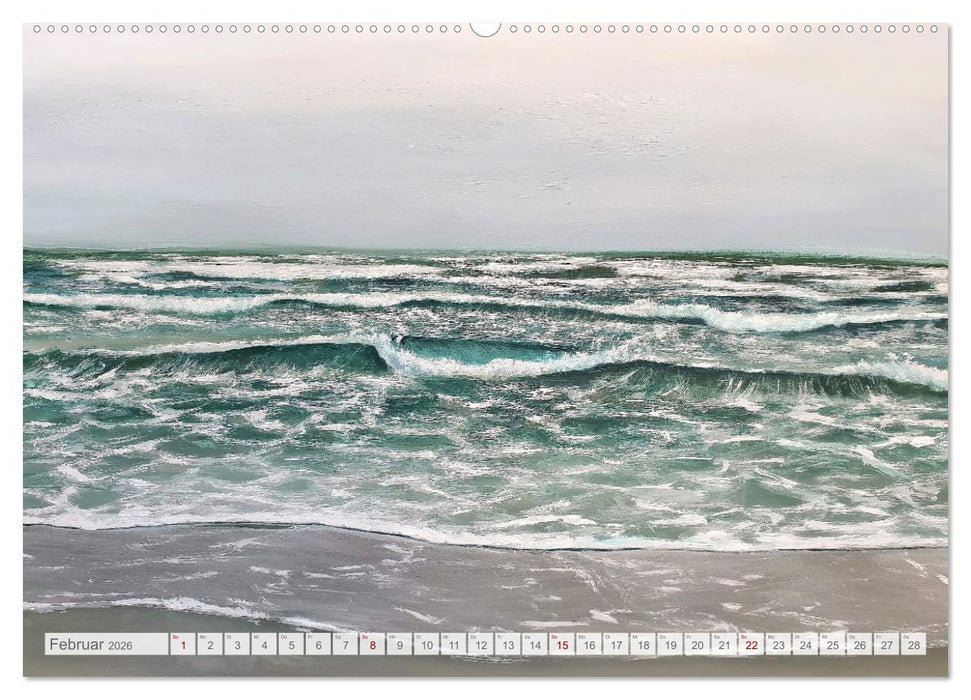 Landschaftsfarben - Leuchtende Landschaftsmalerei im bunten Kleid der Jahreszeiten (CALVENDO Premium Wandkalender 2026)