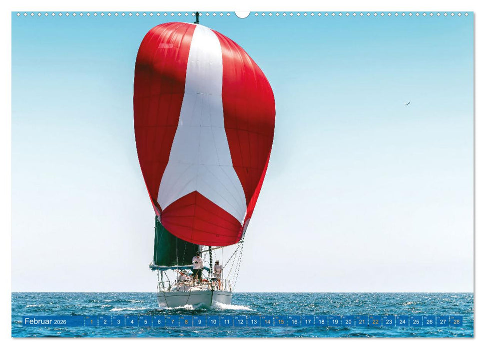 Segeln: Der Sonne entgegen (CALVENDO Wandkalender 2026)