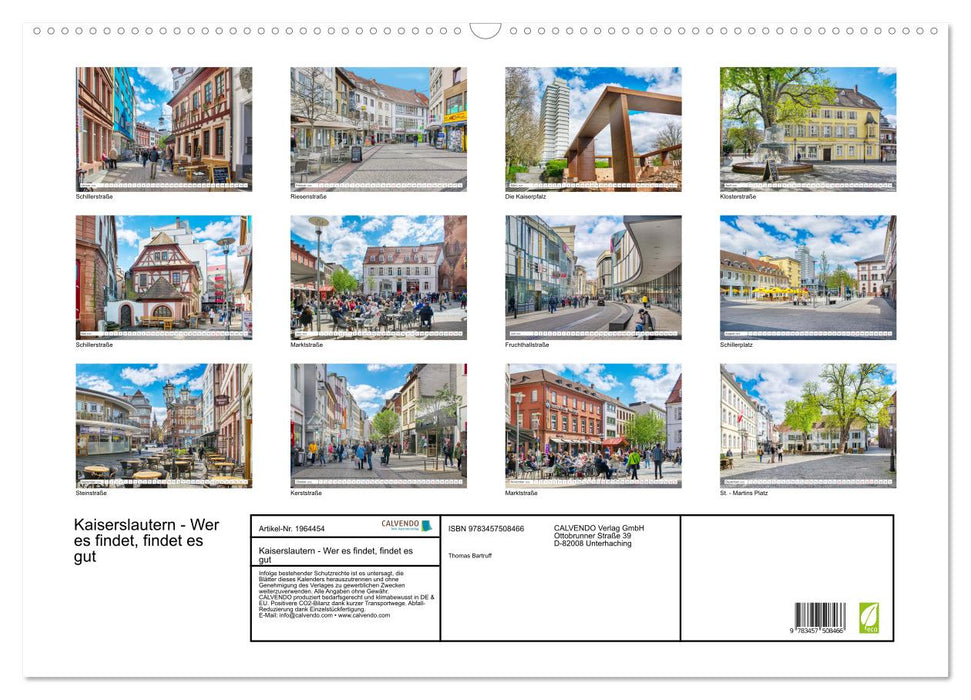 Kaiserslautern - Wer es findet, findet es gut (CALVENDO Wandkalender 2026)