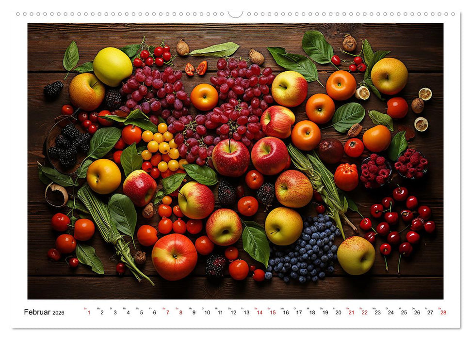 Ordentlich Frutarisch (CALVENDO Premium Wandkalender 2026)