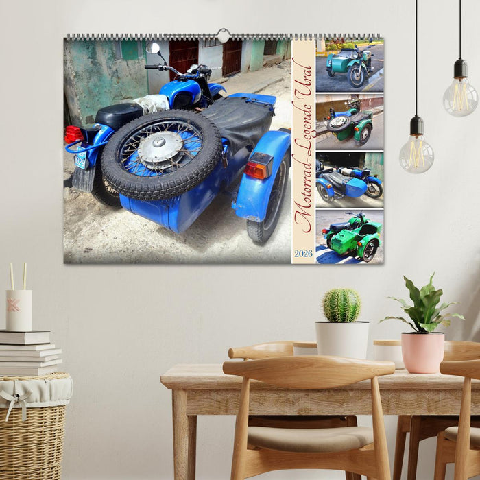 Motorrad-Legende Ural (CALVENDO Wandkalender 2026)