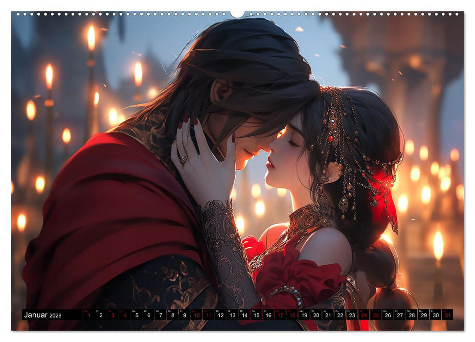 Fantasy in Love (CALVENDO Wandkalender 2026)