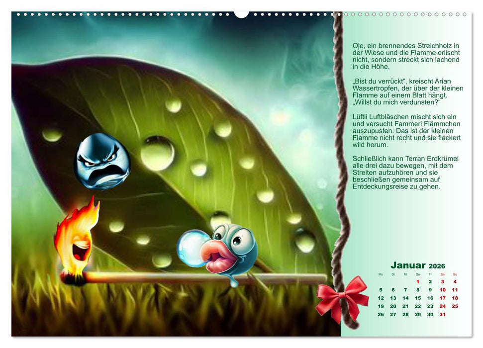 Missgeschick und Glück (CALVENDO Wandkalender 2026)