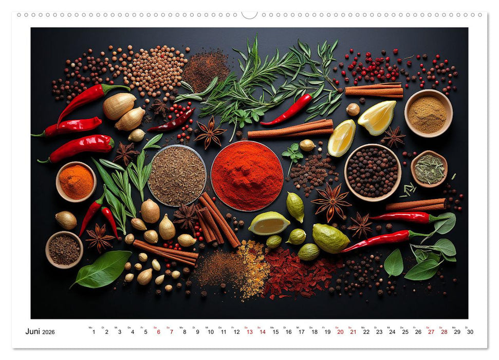 Ordentlich Vegetarisch (CALVENDO Premium Wandkalender 2026)