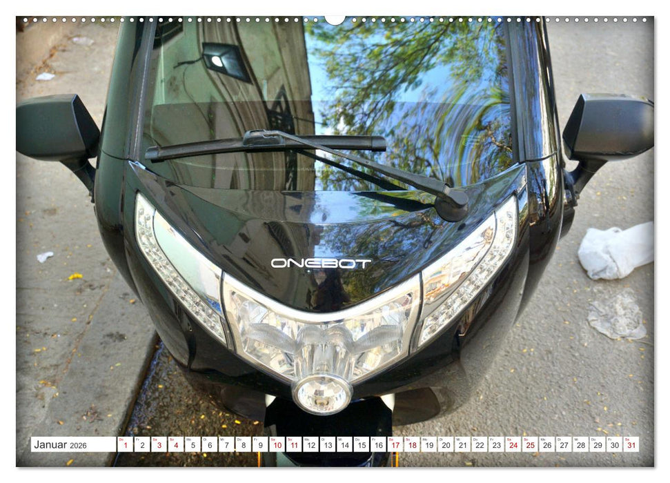 E-MOBILE - Zeitenwende auf Kubas Straßen (CALVENDO Wandkalender 2026)