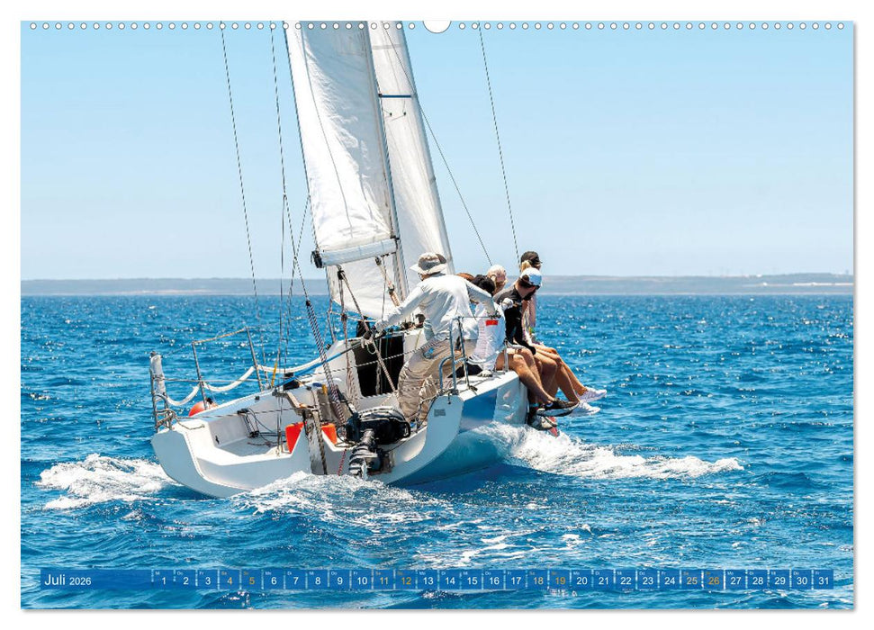 Segeln: Der Sonne entgegen (CALVENDO Premium Wandkalender 2026)