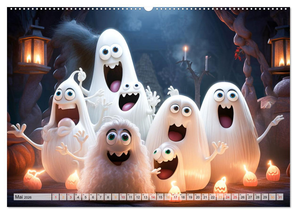 Die Welt der kleinen Monster (CALVENDO Premium Wandkalender 2026)