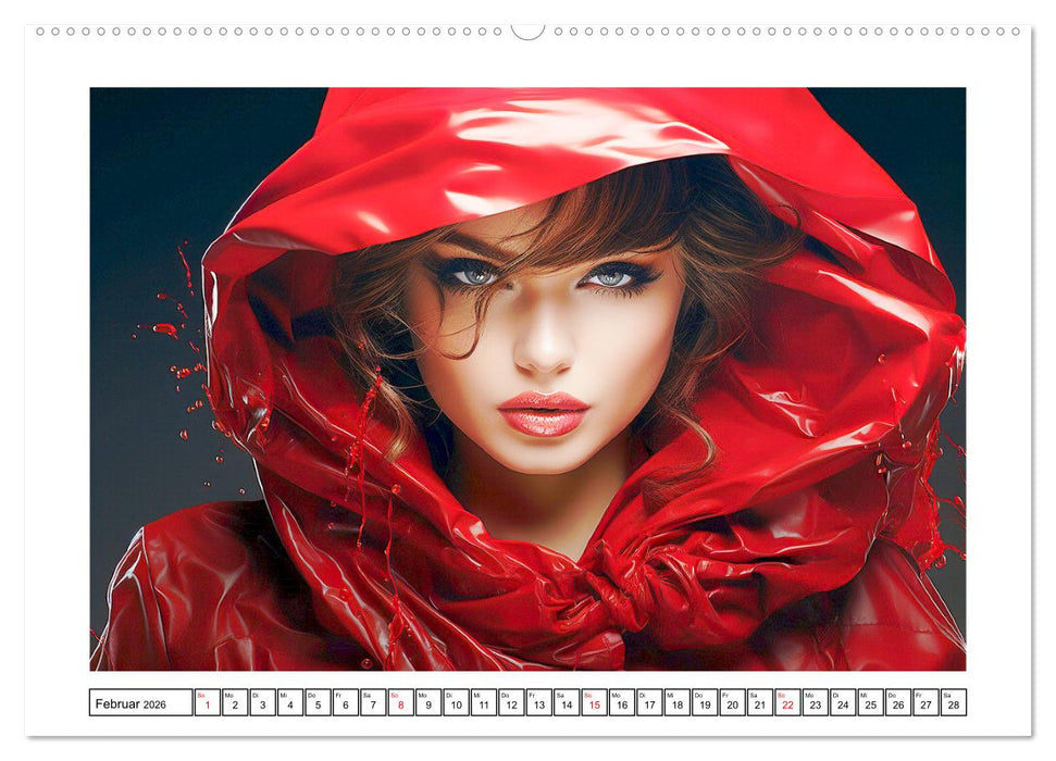 Femme Fatale. Portraits. Starke und schöne Frauen (CALVENDO Wandkalender 2026)