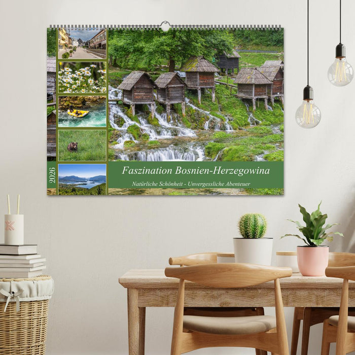 Faszination Bosnien-Herzegowina (CALVENDO Wandkalender 2026)