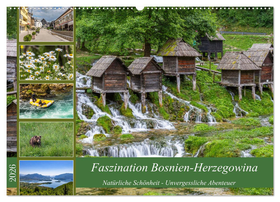 Faszination Bosnien-Herzegowina (CALVENDO Wandkalender 2026)