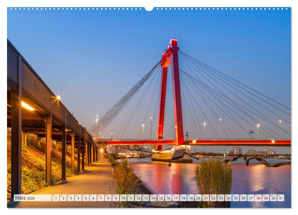 ROTTERDAM Imposante Ansichten (CALVENDO Wandkalender 2026)