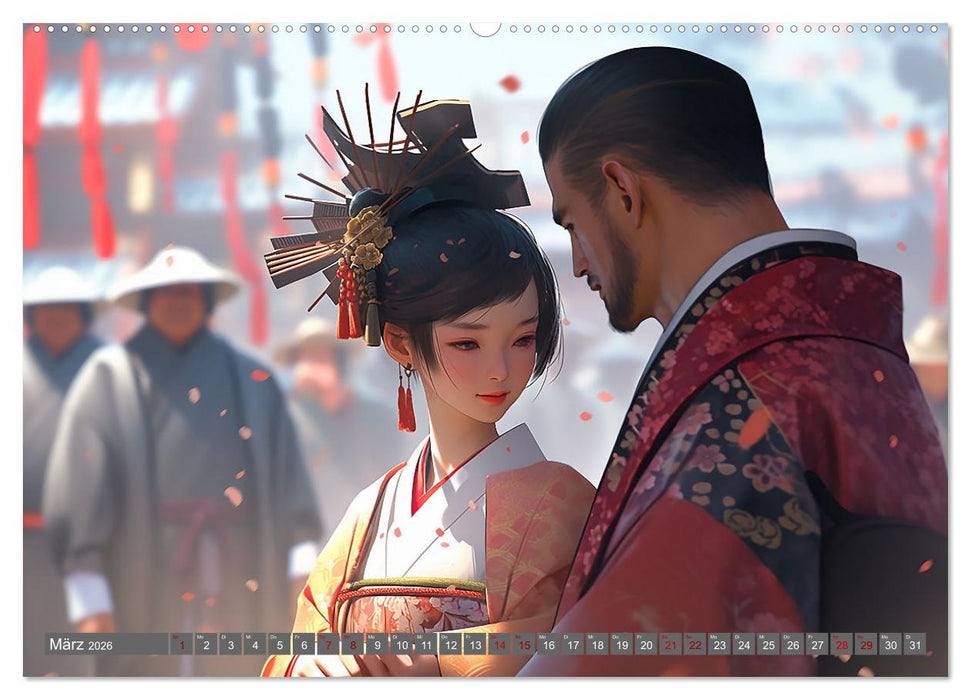 Fantasy in Love (CALVENDO Premium Wandkalender 2026)