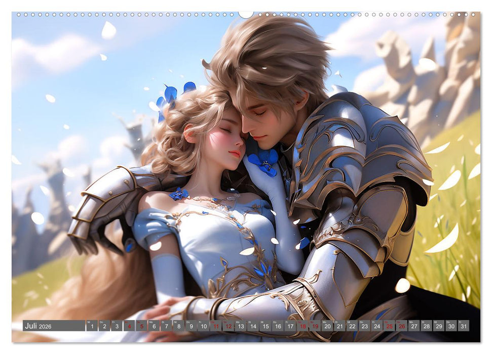 Fantasy in Love (CALVENDO Premium Wandkalender 2026)