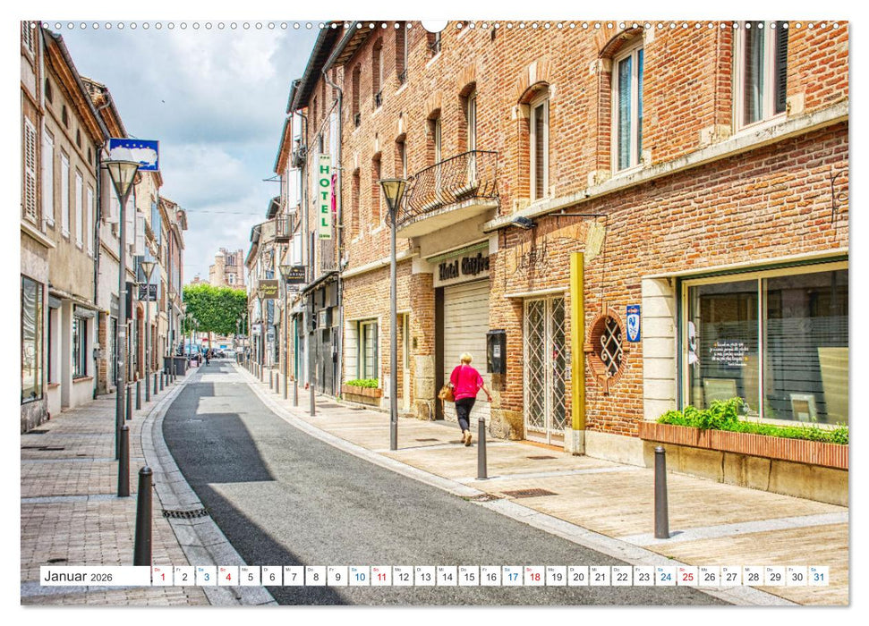 Albi - Bischofssitz und Weltkulturerbe (CALVENDO Wandkalender 2026)