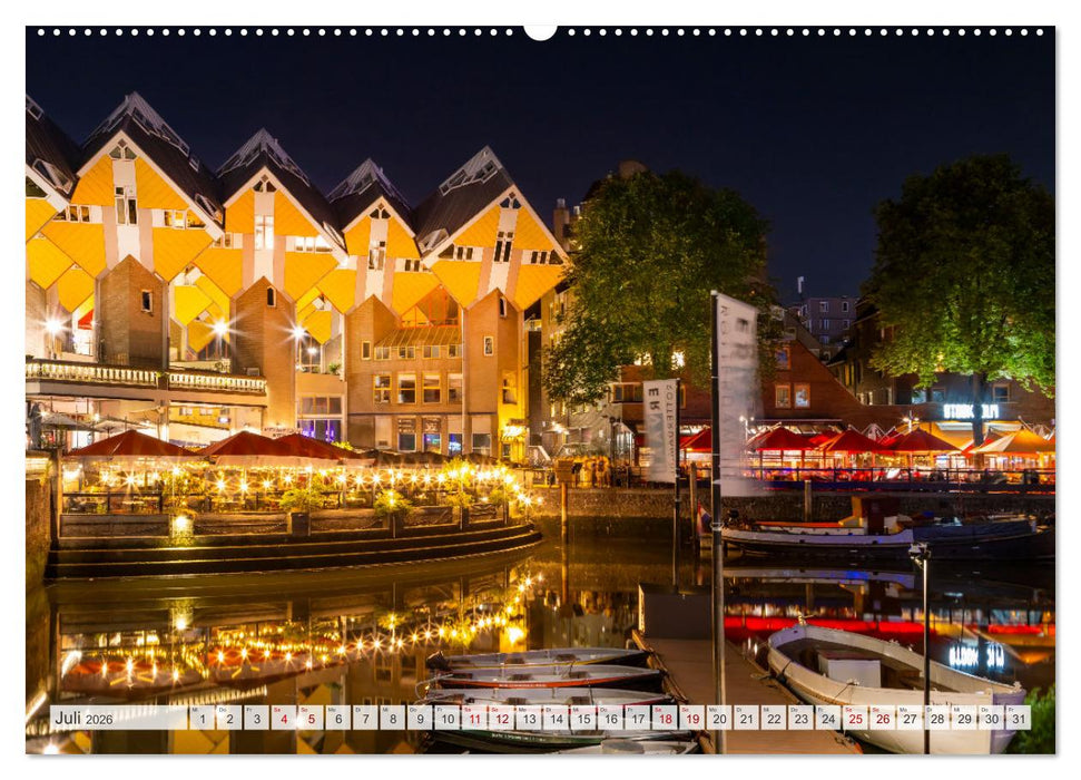 ROTTERDAM Imposante Ansichten (CALVENDO Premium Wandkalender 2026)