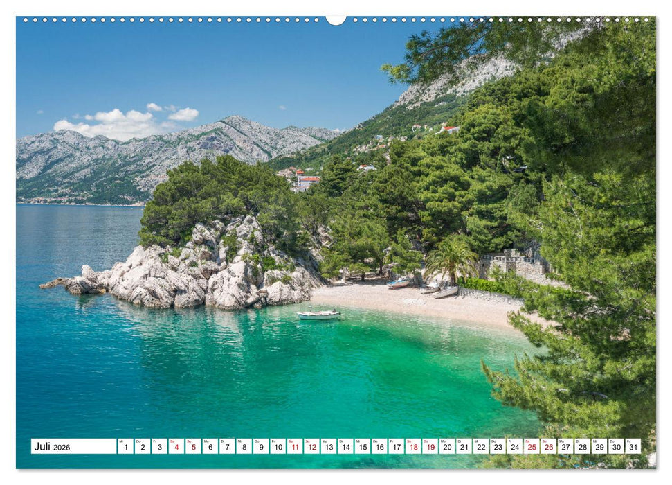 Kroatien - Perle des Balkans (CALVENDO Premium Wandkalender 2026)