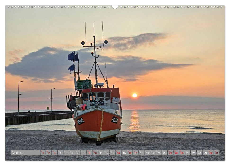 Mit dem Wohnmobil entlang der Küste Dänemarks (CALVENDO Wandkalender 2026)