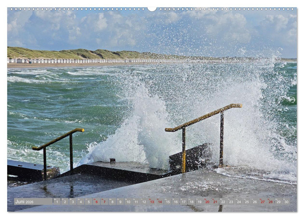 Mit dem Wohnmobil entlang der Küste Dänemarks (CALVENDO Wandkalender 2026)