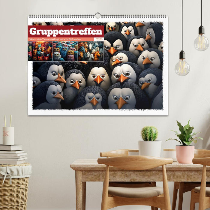 Gruppentreffen (CALVENDO Wandkalender 2026)