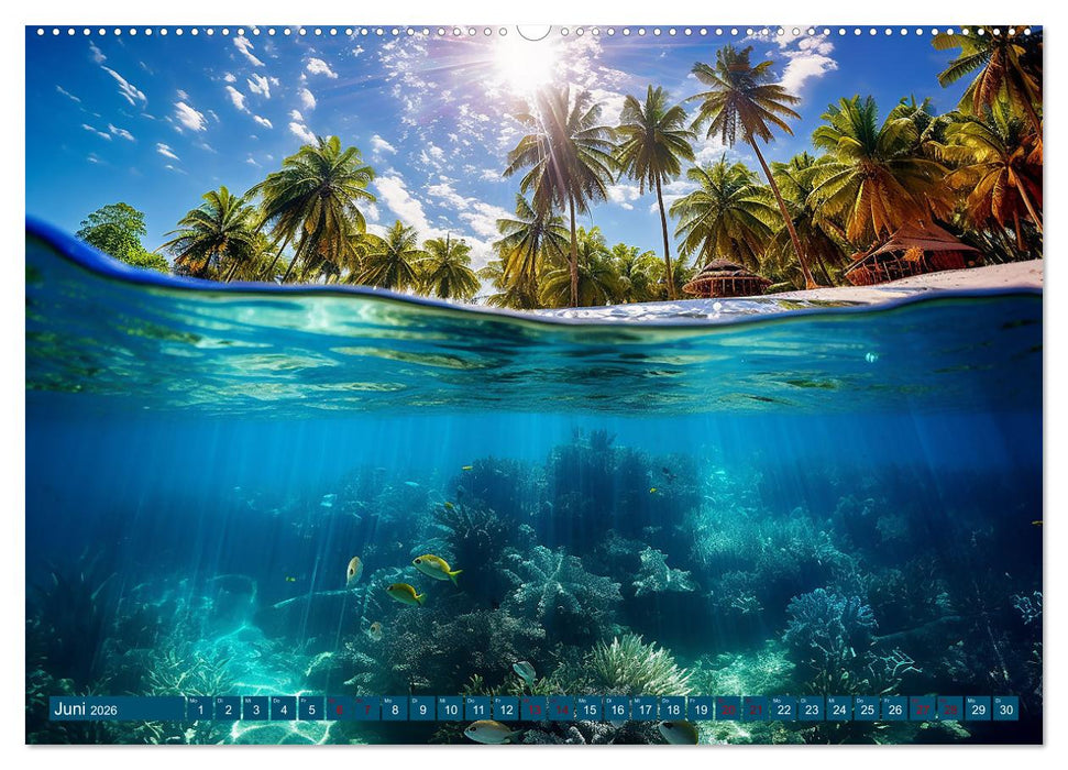 Schnorcheltiefe (CALVENDO Premium Wandkalender 2026)
