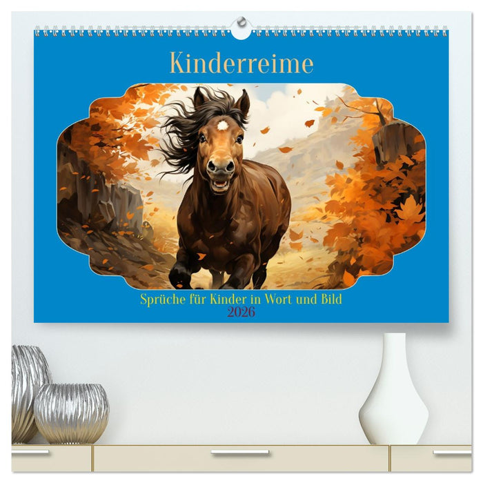 Kinderreime (CALVENDO Premium Wandkalender 2026)