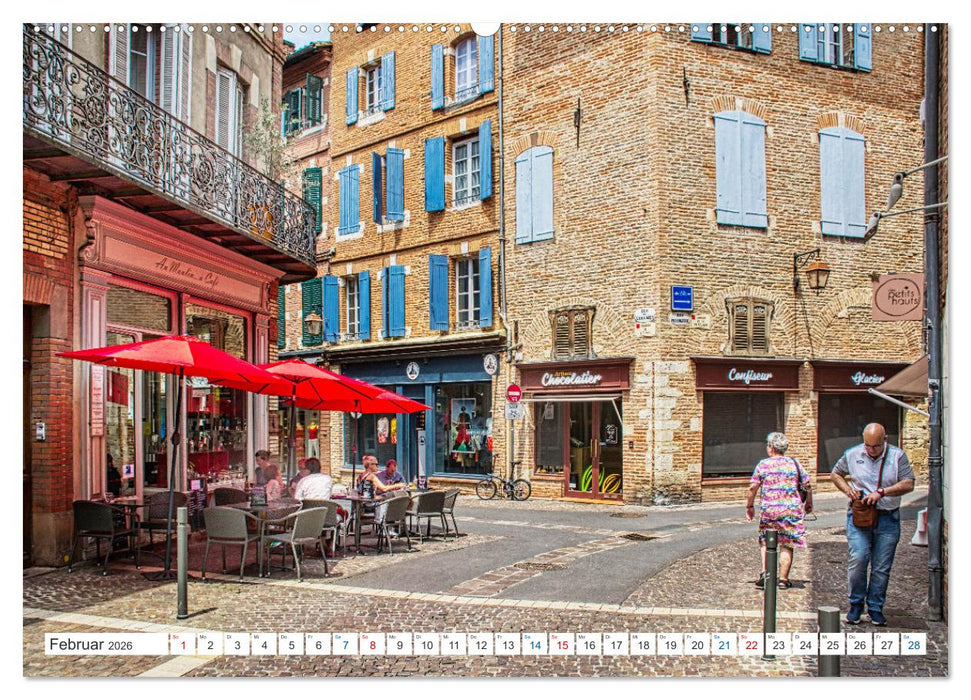 Albi - Bischofssitz und Weltkulturerbe (CALVENDO Premium Wandkalender 2026)