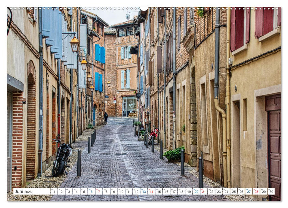 Albi - Bischofssitz und Weltkulturerbe (CALVENDO Premium Wandkalender 2026)