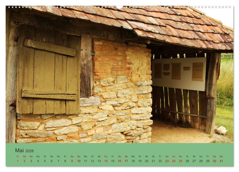 Odenwälder Freilandmuseum - Ein Spaziergang in Gottersdorf (CALVENDO Premium Wandkalender 2026)