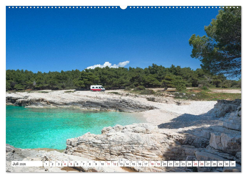 Abenteuer Camping Balkan (CALVENDO Premium Wandkalender 2026)