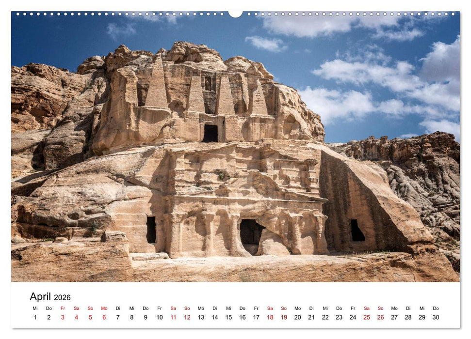 Petra Impressionen (CALVENDO Wandkalender 2026)