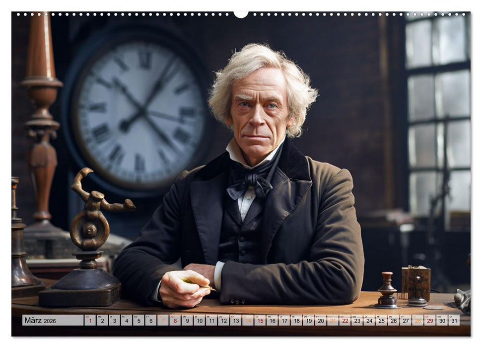 Genies der Physik (CALVENDO Wandkalender 2026)