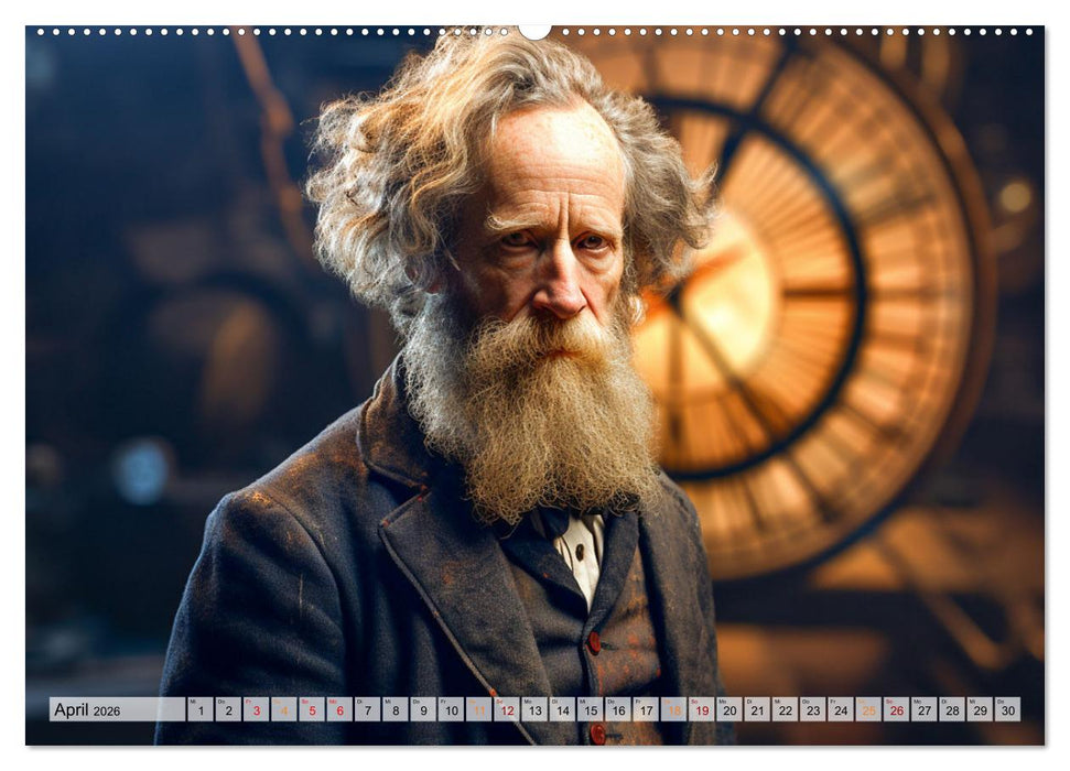 Genies der Physik (CALVENDO Wandkalender 2026)