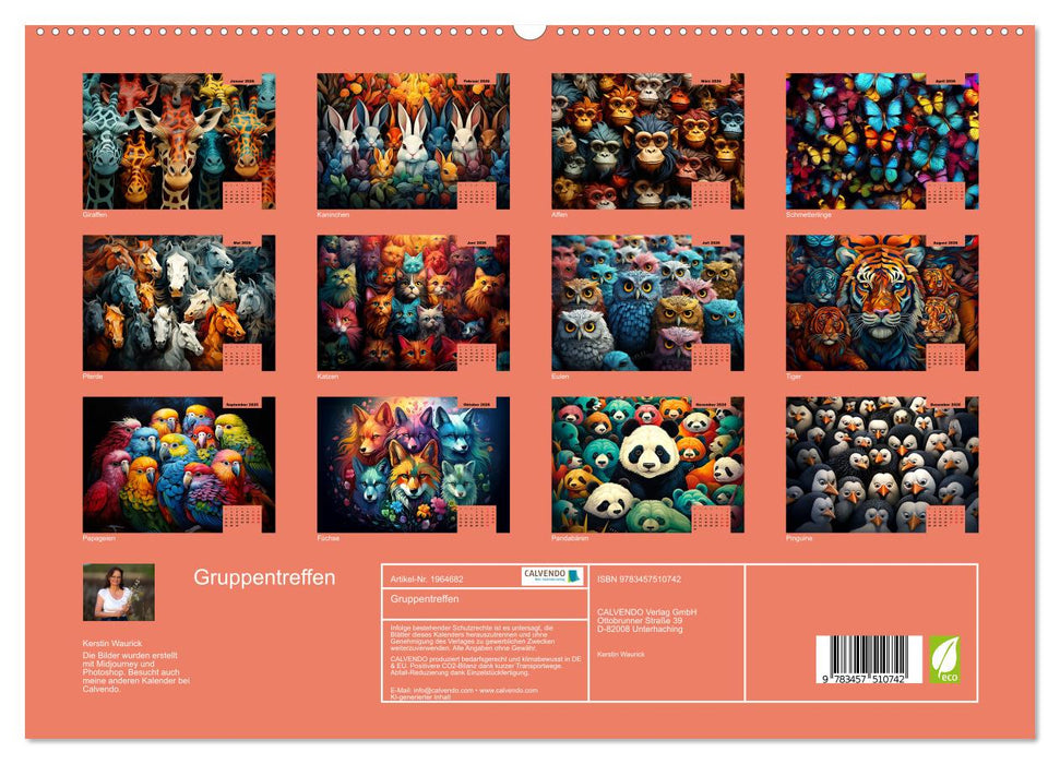 Gruppentreffen (CALVENDO Premium Wandkalender 2026)