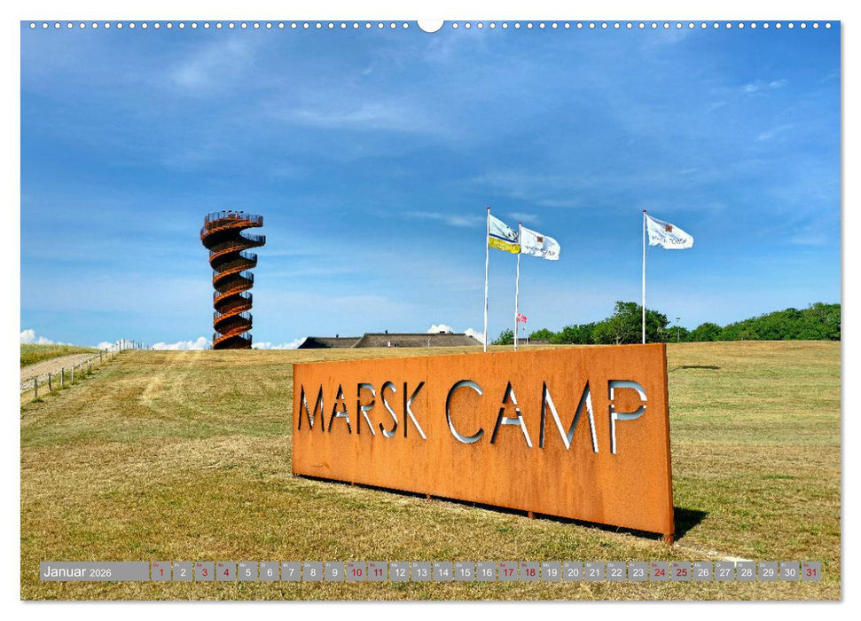 Mit dem Wohnmobil entlang der Küste Dänemarks (CALVENDO Premium Wandkalender 2026)