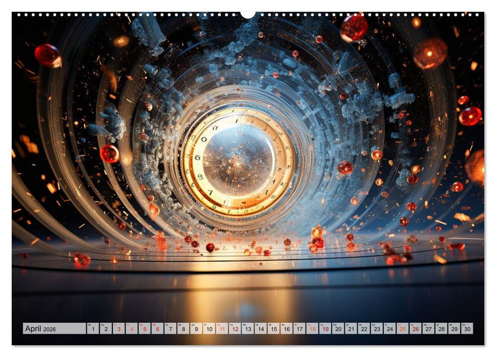 Universum der Wissenschaften (CALVENDO Wandkalender 2026)