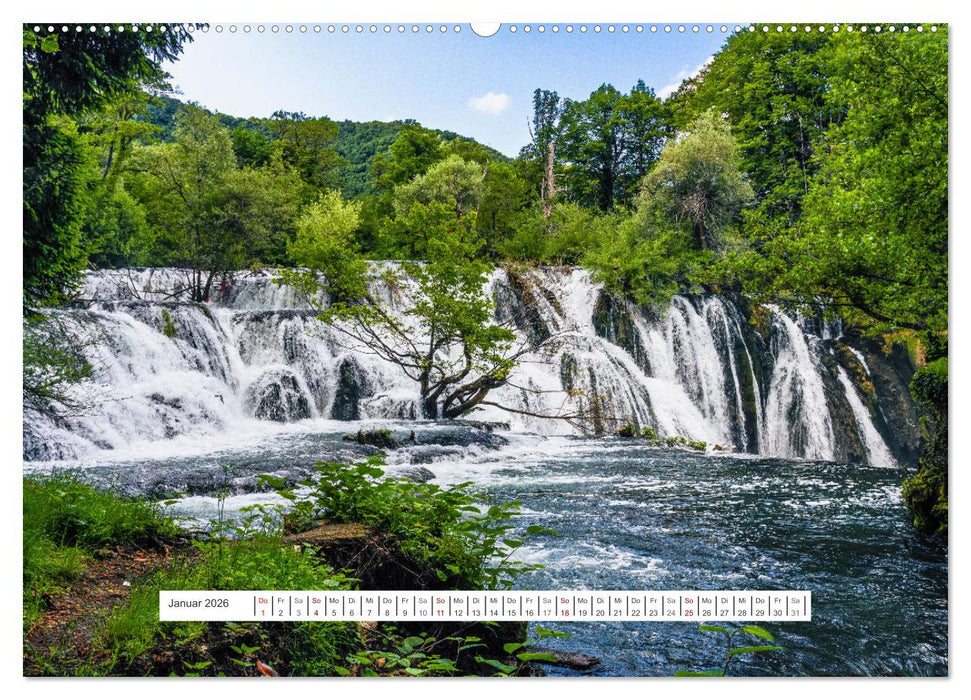 Der Una Nationalpark (CALVENDO Premium Wandkalender 2026)
