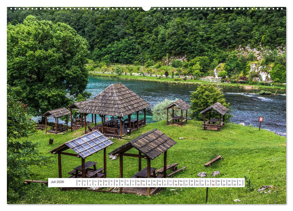 Der Una Nationalpark (CALVENDO Premium Wandkalender 2026)