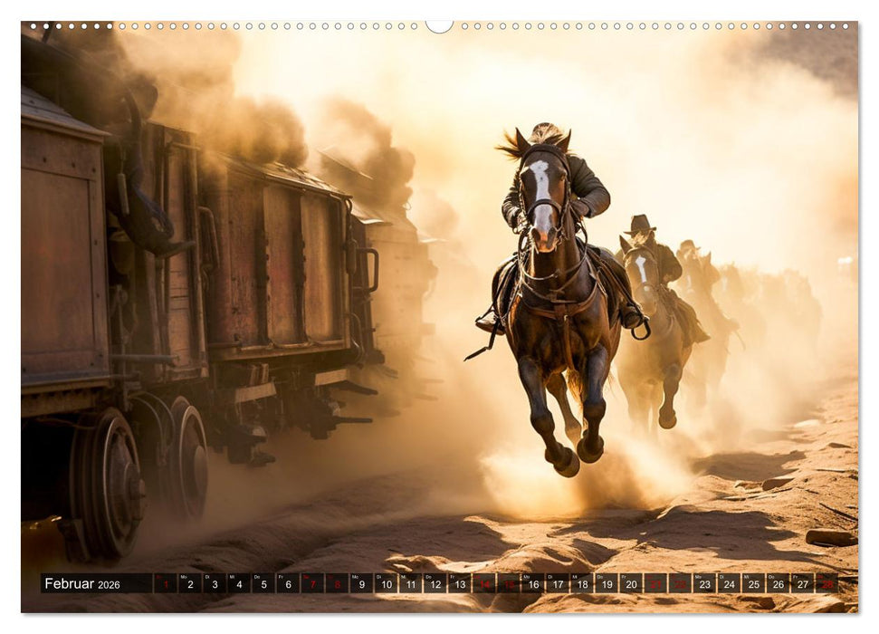 Abenteuer im Wilden Westen (CALVENDO Wandkalender 2026)