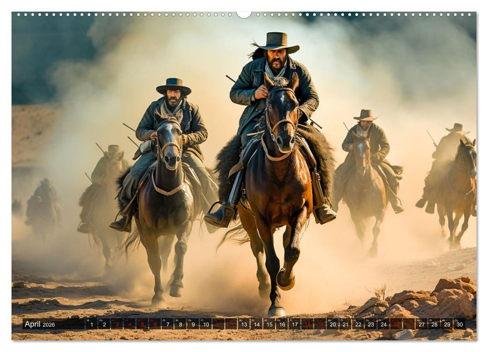 Abenteuer im Wilden Westen (CALVENDO Wandkalender 2026)